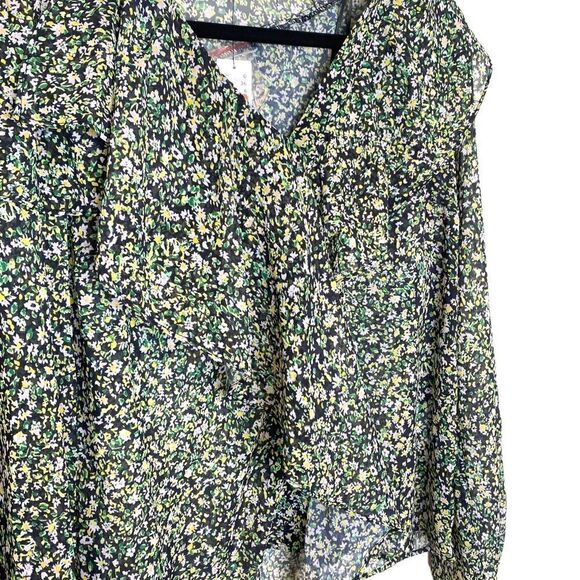 Nwt Topshop Ruffle Detail Blouse - Picture 7 of 15